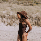 Ochre Reversible One Piece