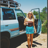 Drift Towelling Mini Skirt