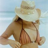 Ochre Triangle Top
