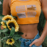 Surf Crop - Orange