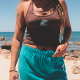 Drift Towelling Mini Skirt