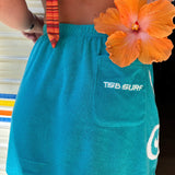 Drift Towelling Mini Skirt