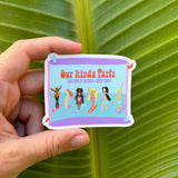 The Salty Blond Stickers