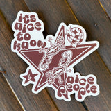 The Salty Blond Stickers