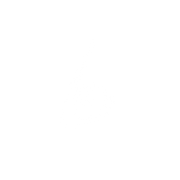 The Salty Blond logo (white)